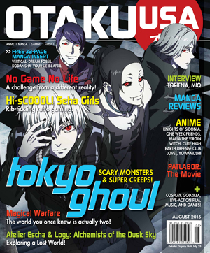 Otaku USA's August 2015 Issue Celebrates 8 Years of Publication
